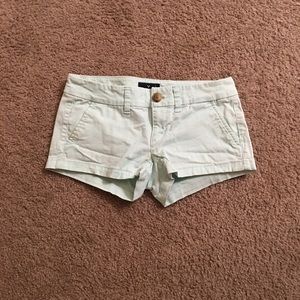 American eagle mint shorts